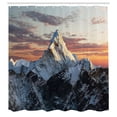 thumbnail image 3 of Ambesonne Colorful Shower Curtain, Mountain Nepal Everest, 69"Wx70"L, Multicolor, 3 of 5
