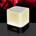 thumbnail image 2 of Luces nocturnas Altavoz Bluetooth ShuxiuWang Reloj despertador regulable multicolor, 2 of 5