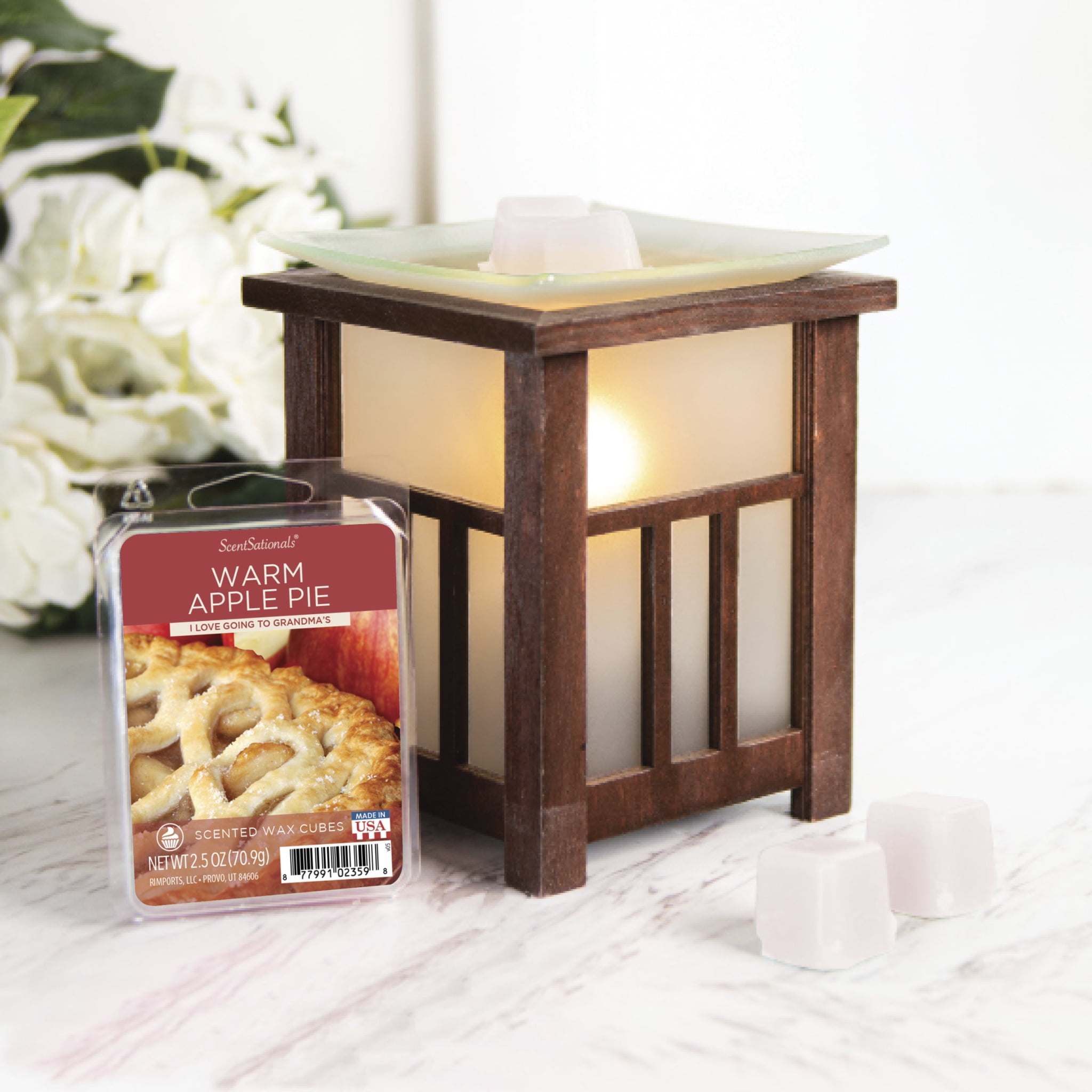 Warm Apple Pie Scented Wax Melts, ScentSationals, 2.5 oz (5-Pack)