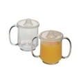 thumbnail image 6 of Winco SN-104-CL 8 oz - 10 oz Rim-Full, 3.25 in. Single Handle Mug, 3.75 in. Deep - Clear, 6 of 6