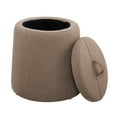 thumbnail image 5 of Linon Mccormack Storage Ottoman, Gray, 5 of 7