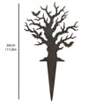 thumbnail image 3 of Halloween Iron Ground Stake, Metal Porch Ornament, Spooky Yard Decor, Inserts Firmly into Soil and Resists Outdoor Weather for Flower Bed, Garden Path, and Lawn Display., 3 of 8