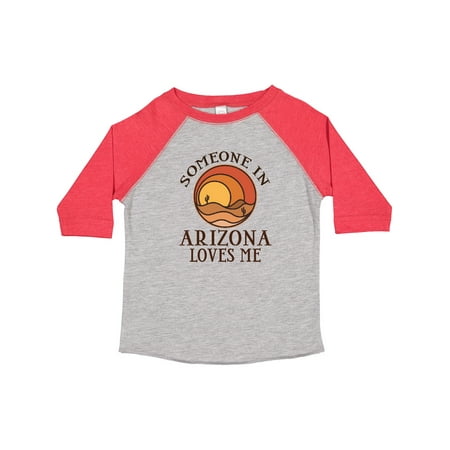 

Inktastic Someone in Arizona Loves Me Boys or Girls Toddler T-Shirt