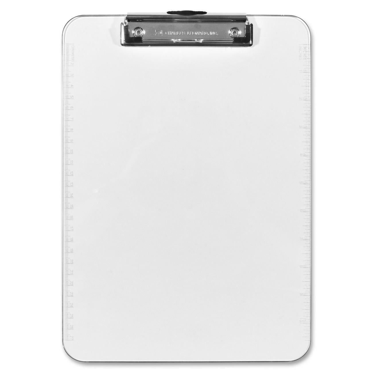 Rubber Grip Plastic Clipboards