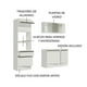 thumbnail image 4 of Cocina Integral Completa 180cm Madesa Topazio Blanco, 4 of 10