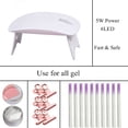 thumbnail image 2 of Nail Extension Set Lamp Building Nail Glue Fiberglass Molds, 2 of 7