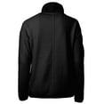 thumbnail image 3 of Women's Cutter & Buck Black San Francisco Giants Cascade Eco Sherpa Fleece Full-Zip Jacket, 3 of 3
