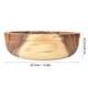thumbnail image 1 of Cuenco de madera pulida Cuenco de madera multifuncional Ensaladera Pan casero Comida Restaurante Ensalada Vajilla Barra de frutas ANGGREK Otros, 1 of 8