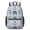Geometric Diamond White, variant on Geometric Diamond Beige Pattern 17" School Backpacks for Teens,Waterproof Oxford Fabric,S-Shape Padded Straps for School,Travel,Hiking,Camping