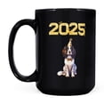 thumbnail image 2 of Happy New Year English Springer Spaniel Welcome 2025 Balloon Firework Party Mug Springers Dog Lover Gifts Coffee Tea Cup - 01014, 2 of 4