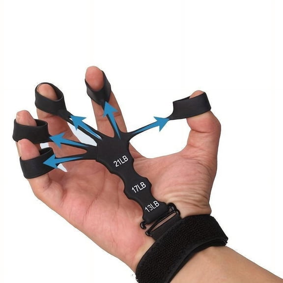 Finger Strength Trainer Hand Grip Exerciser for Fitness and Rehab