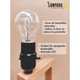 thumbnail image 2 of Juego de lamparas de buro nordica blanco ARTE-NATURAL Minimalista, 2 of 5