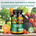 Wellvita Organic Superfood Greens Boost Energy, Gut Health Green