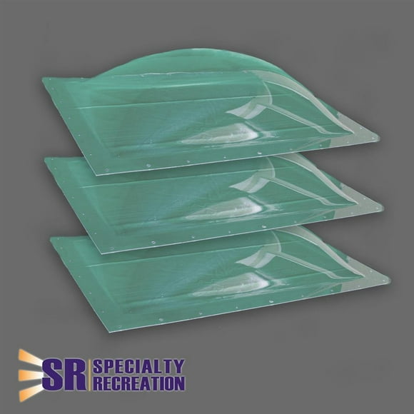Specialty Recreation Skylight SP1422C Clear; Set Of 3