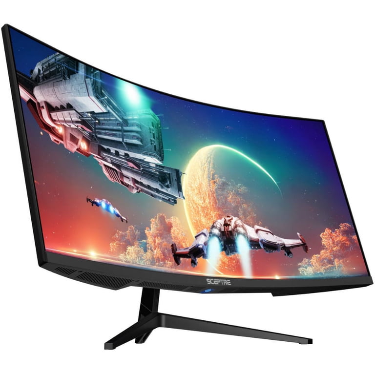 Sceptre 34' Ultrawide Curved WQHD Gaming Monitor 165Hz, 1ms, 2x