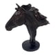thumbnail image 2 of Estatua de cabeza de caballo, figura artística, regalo, obra de arte decorativa creativa, escultura animal Marrón 218x95x22cm, 2 of 6