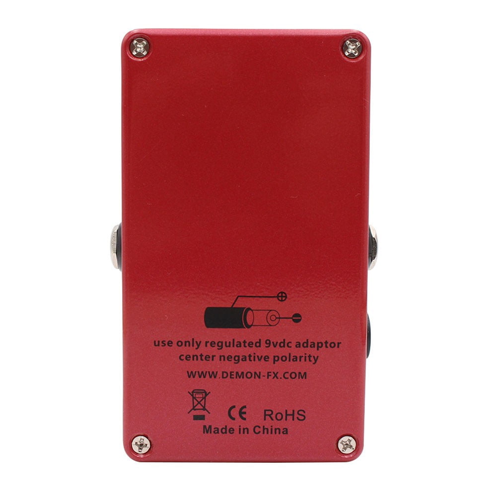 2.0 Version Demonfx TS RED II Guitar Effect Pedal Combine Overdrive Booster