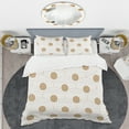 thumbnail image 2 of Designart 'Circular Retro Design' Mid-Century Modern Duvet Cover Set, 2 of 4