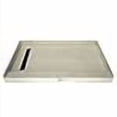 thumbnail image 3 of Tile Redi RT3260L-PVC-OB-2.5 Shower Pan with Left Drain- Single Curb Shower Base, 2" PVC Drain, and Grate Included, 60" Width x 32" Depth, 3 of 4