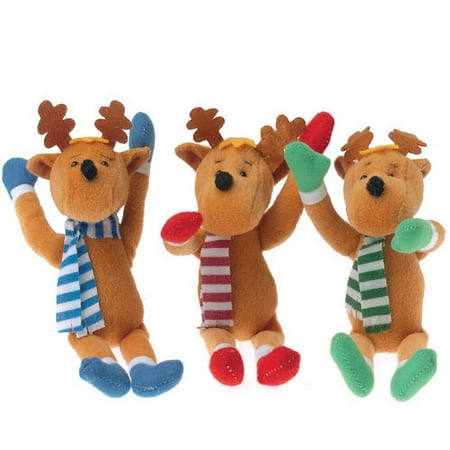 US Toy Company XM467 Winter Moose - Pack of 12