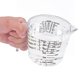 thumbnail image 4 of Utensilios para hornear Vasos medidores de plástico transparentes Vasos medidores de gran capacidad de 600 ml Vasos medidores de cocina transparentes de 300 ml + 150 ml + 1000 ml, 4 of 4