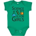 thumbnail image 3 of Inktastic Science is for Girls Girls Baby Bodysuit, 3 of 5