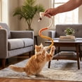 thumbnail image 5 of OEIKPFN Cat Chew Toys, 12PCS Chew Rope & Silvervine Sticks for Bored Indoor Adult Cats, Interactive Catnip Toys for Cats for Teeth Cleaning, 5 of 7