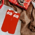 thumbnail image 6 of Hometravel Pair of Christmas Socks, Cute Cartoon Design Mid-Crew Socks, Holiday Themed Socks for Autumn Winter Warmth, Festive Footwear for Cold Weather, 6 of 6