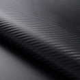 thumbnail image 3 of 4D Carbon Fiber Wrap Roll DIY Sticker for Car Auto Vehicle Decor 20x152cm (Black), 3 of 8