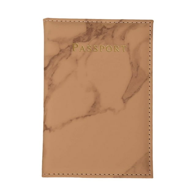 Porta Pasaportes de Viaje Zulema Estuche de Bloqueo Bronce
