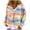 Fannel sweaters-Multicolor, variant on Flannel Sweaters for Women Striped Oversized Open Front Zip up Fleece Sweaters Trendy Long Sleeve V Neck Winter Jackets Fall Warm Drop Shoulder Tops