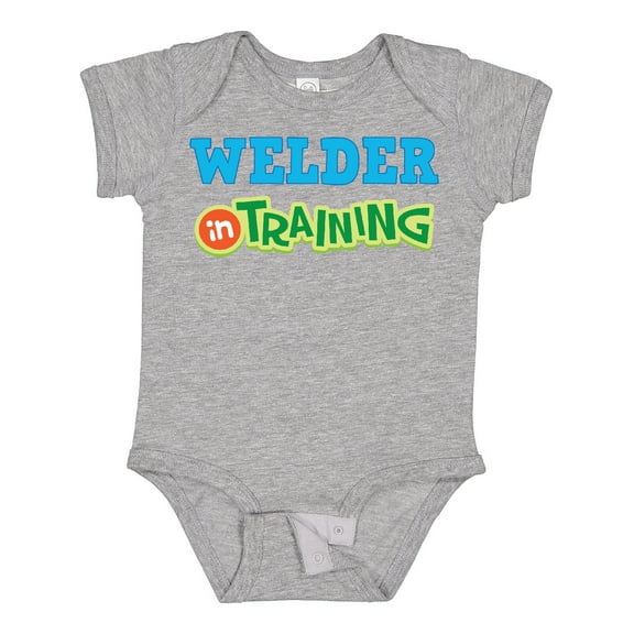 Inktastic Welder in Training Boys or Girls Baby Bodysuit