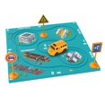 thumbnail image 1 of Arts & Crafts & Diy Toys ,To School Ca,Track Car Toy Set – Sliding Vehicle With Transformable Puzzle Tracks Creative Traffic Themed Playground For Kids Perfect For Learning And Fun, 1 of 9
