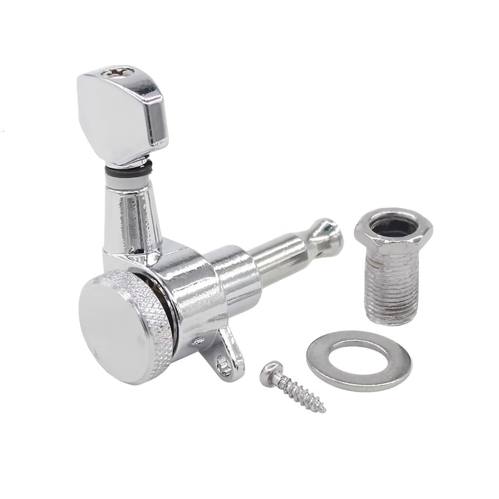 Yihuala Guitar Tuners String Tuning Peg Tuning Pegs for Guitars Tunings Machines 6Piece Guitar Tuners Pegs Machine Heads Set