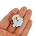 thumbnail image 4 of PinMart's Santa Face Christmas Holiday X-Mas Brooch Enamel Lapel Pin, 4 of 4