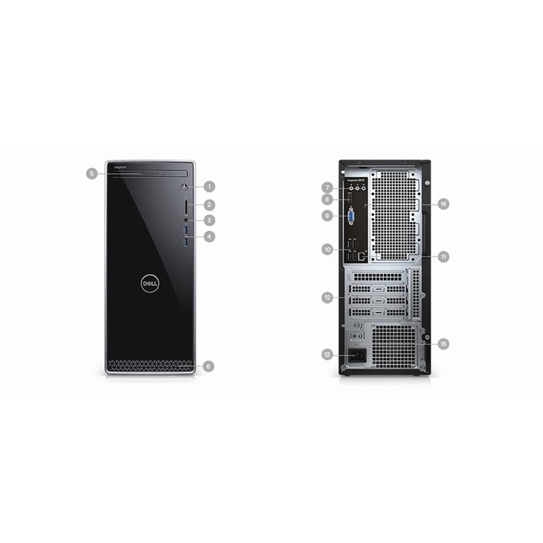 Dell Inspiron 3670 Desktop | Core i5-9400 - 128GB SSD Hard Drive