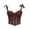 Coffee, variant on Womens Corset Tops Lace up Steel Ring Overbust Boned Bustier Lace Sheer Push up Shapewear Going out Club Tops