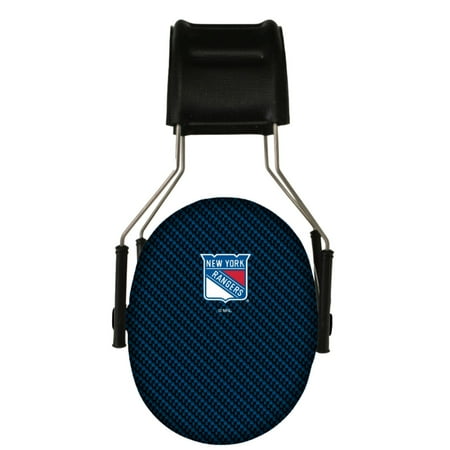 

New York Rangers Carbon Fiber Hearing Protection Earmuffs