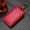 A-Red, variant on FNGZ Home Textile Storage,High Capacity Leather Key Pouch Large Capacity Zipper Car Key Case,Storage Case