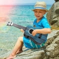 thumbnail image 4 of Guitar Toy,Classical Ukulele Guitar Musical Instrument,Kids Toy Ukulele, Kids Guitar Musical Toy,Hippopotamus Pattern Guitar Ukulele Simulation Playable Instrument Early Education Enlightenment Toy, 4 of 8