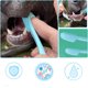 thumbnail image 4 of Cepillo de dientes para perros, cepillo de dientes para perros, cepillo de dientes de silicona para mascotas, cepillo de dientes antiplaca para perros pequeños, gatos, cuidado dental (paquete de 5) TUNC Sencillez, 4 of 5