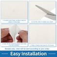 thumbnail image 7 of Unique Bargains Self Adhesive Leather Repair Patch Strong Stickiness Leather Repair Tape Faux Leather1 Pcs White 39" x 26.7", 7 of 7