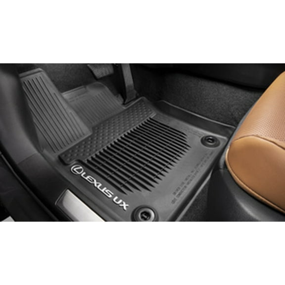LEXUS OEM FACTORY ALL WEATHER FLOOR LINER SET 2019-2026 UX BLACK