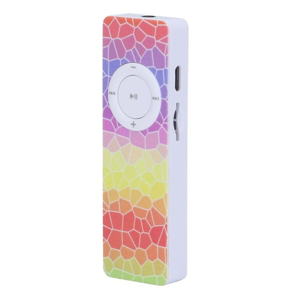 Reproductor de MP3 con altavoz integrado, reproductor de música portátil, compatible con hasta 64 GB para correr, viajar, negocios, tipo C