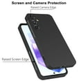 thumbnail image 4 of Galaxy A16 5G Case, Takfox Samsung Galaxy A16 5G 6.7" Basic Case [Frosted] Shockproof Case Liquid Silicone Gel Rubber Soft TPU Anti-slip Bumper Thin Matte Slim Phone Case Covers,Black, 4 of 10