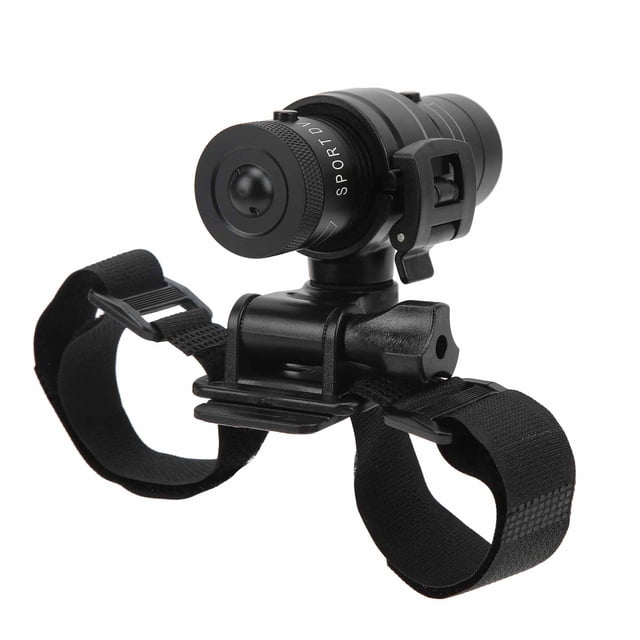 Cámara deportiva para casco de bicicleta resistente al agua con gran angular de 120° y grabadora de vídeo Full HD 1080p para coche