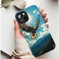 thumbnail image 5 of Mountain Eagle Soaring Under Sun Bold Wildlife Phone Case Compatible with iPhone 11/12/13/14/15/16 Pro Max Plus Protective Chic for Outdoor Explorers, 5 of 9