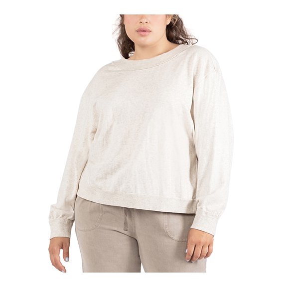 Black Tape Women's Open Back Sweatshirt Gray Size 2X