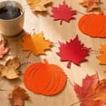 thumbnail image 5 of Harvest Festival Felt Banner 3 Pack Maple Leaf Pumpkin Fall Garland Decor, 5 of 7
