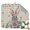 green, variant on Dish Drying Mat for Kitchen Countertop, Easter Bunny Absorbent Microfiber Dish Mat Quick Dry Non Slip Draining Mat Kitchen Drying Pad for Dishes, Utensils 16x18 Inch Rabbit Pink Floral Leaves